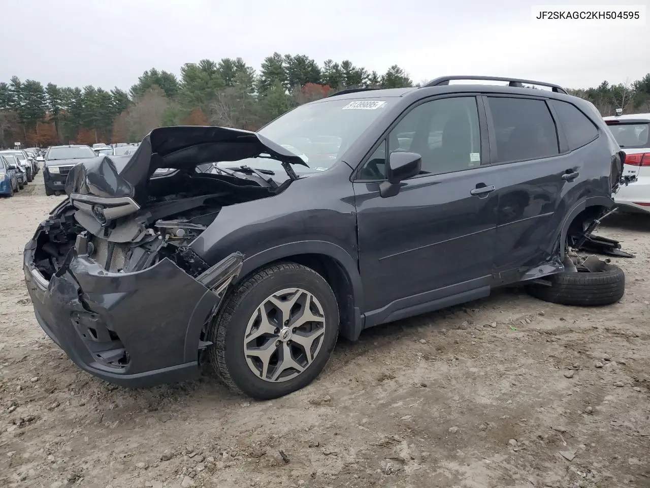 JF2SKAGC2KH504595 2019 Subaru Forester Premium