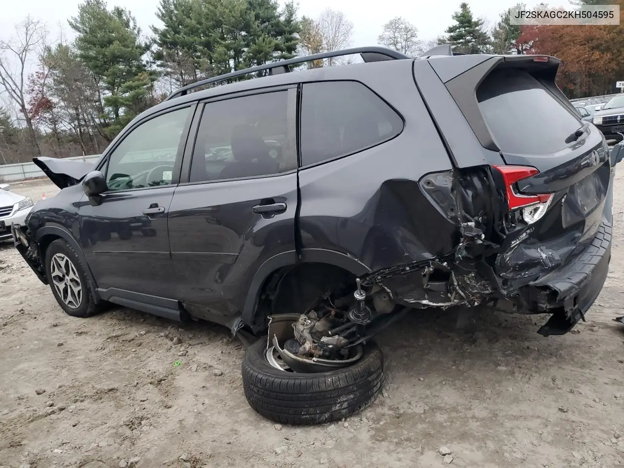 JF2SKAGC2KH504595 2019 Subaru Forester Premium
