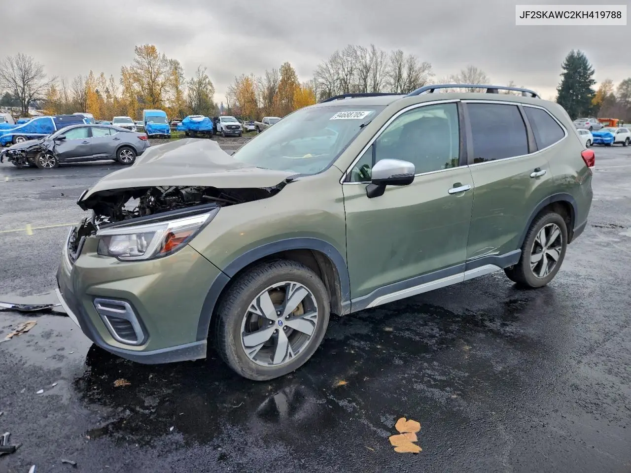 JF2SKAWC2KH419788 2019 Subaru Forester Touring