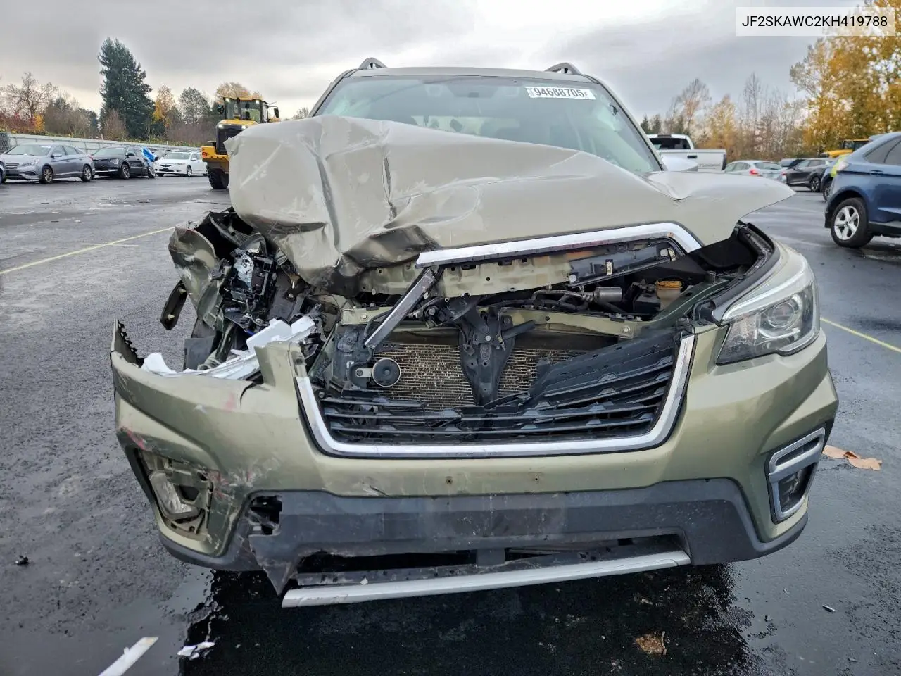JF2SKAWC2KH419788 2019 Subaru Forester Touring