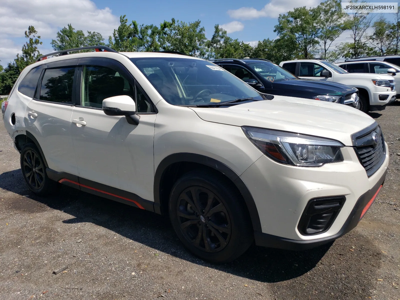 2020 Subaru Forester Sport VIN: JF2SKARCXLH598191 Lot: 68477634