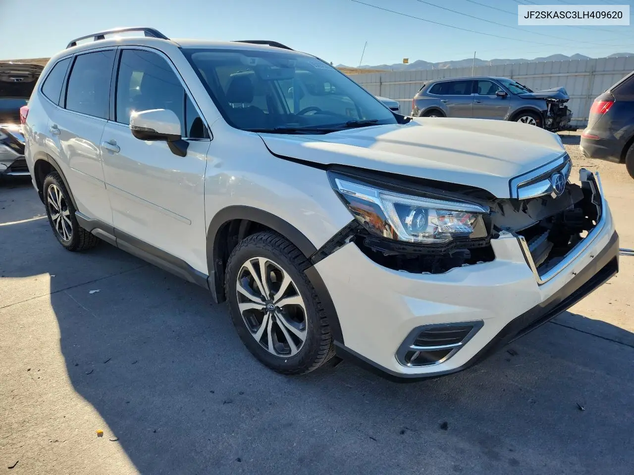 JF2SKASC3LH409620 2020 Subaru Forester Limited
