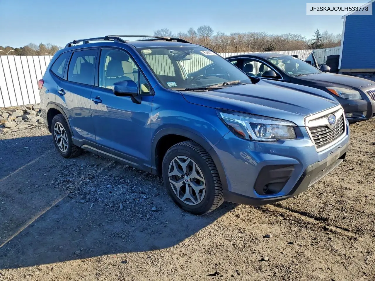 JF2SKAJC9LH533778 2020 Subaru Forester Premium