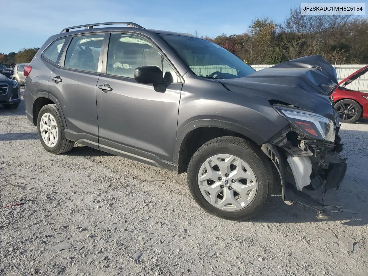 JF2SKADC1MH525154 2021 Subaru Forester