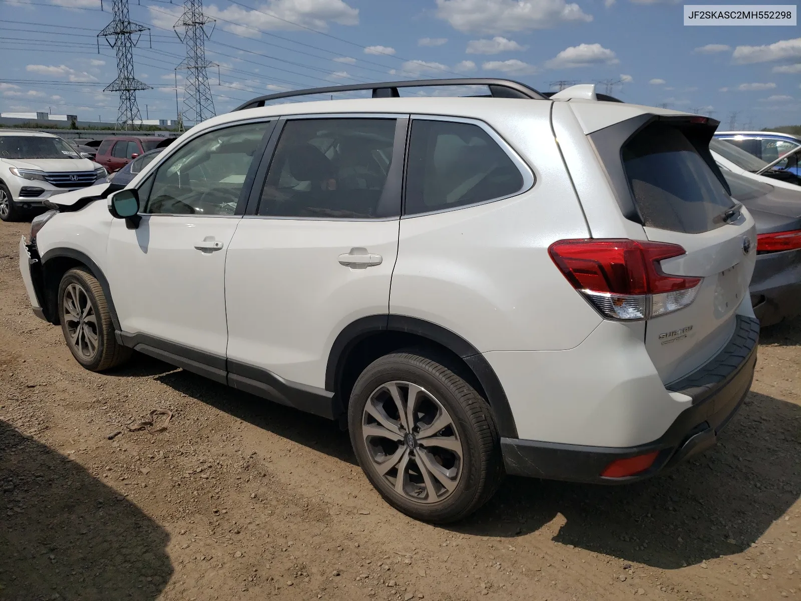 JF2SKASC2MH552298 2021 Subaru Forester Limited