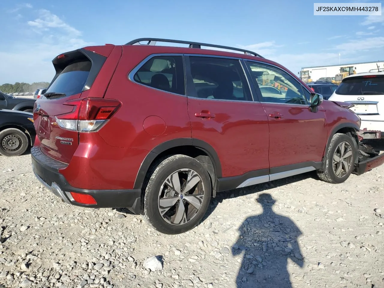 2021 Subaru Forester Touring VIN: JF2SKAXC9MH443278 Lot: 70529964