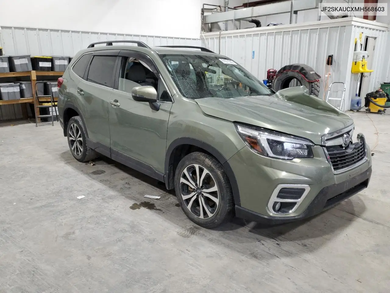 JF2SKAUCXMH568603 2021 Subaru Forester Limited
