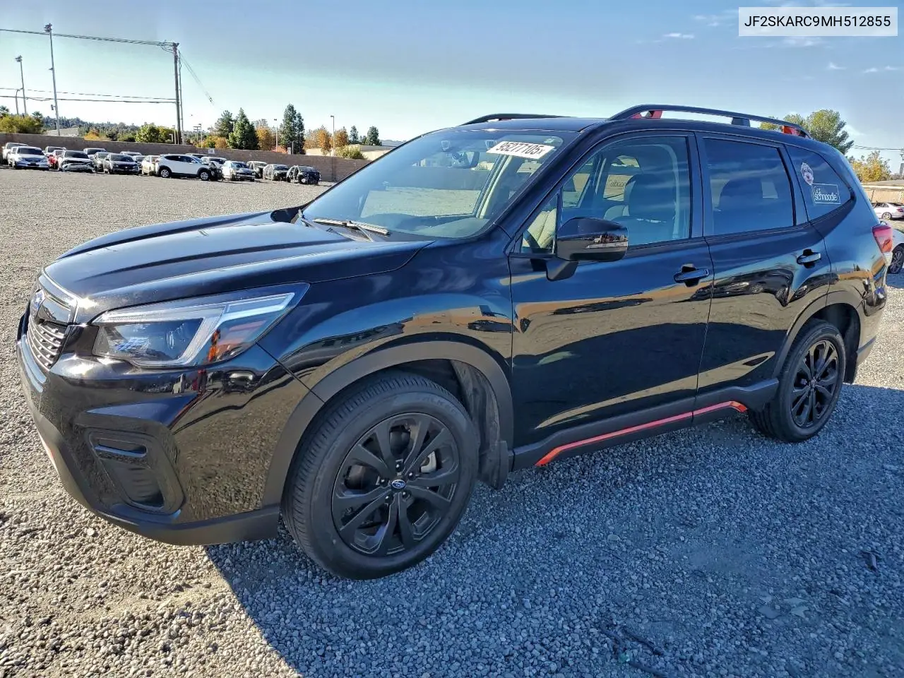 JF2SKARC9MH512855 2021 Subaru Forester Sport