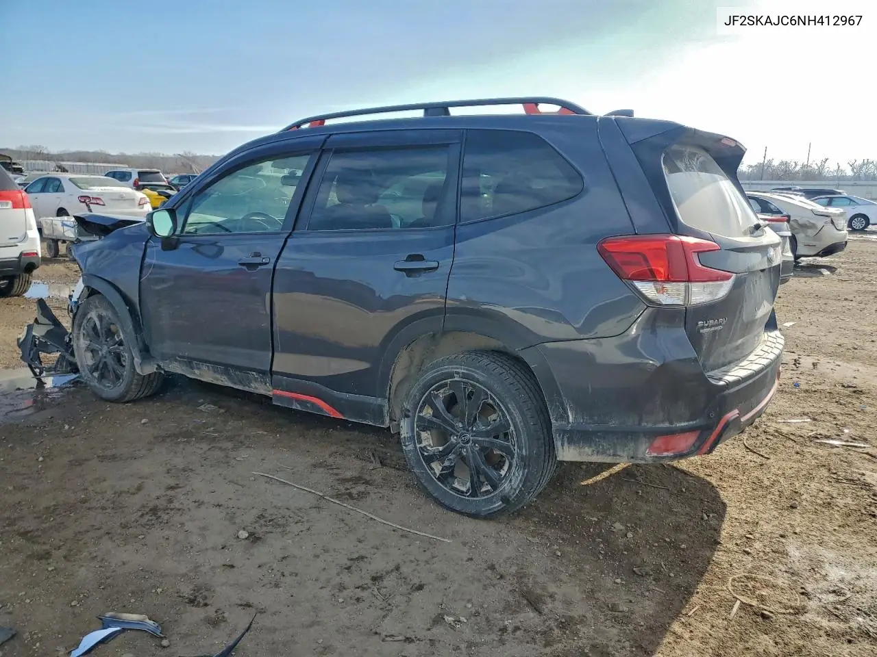 JF2SKAJC6NH412967 2022 Subaru Forester Sport
