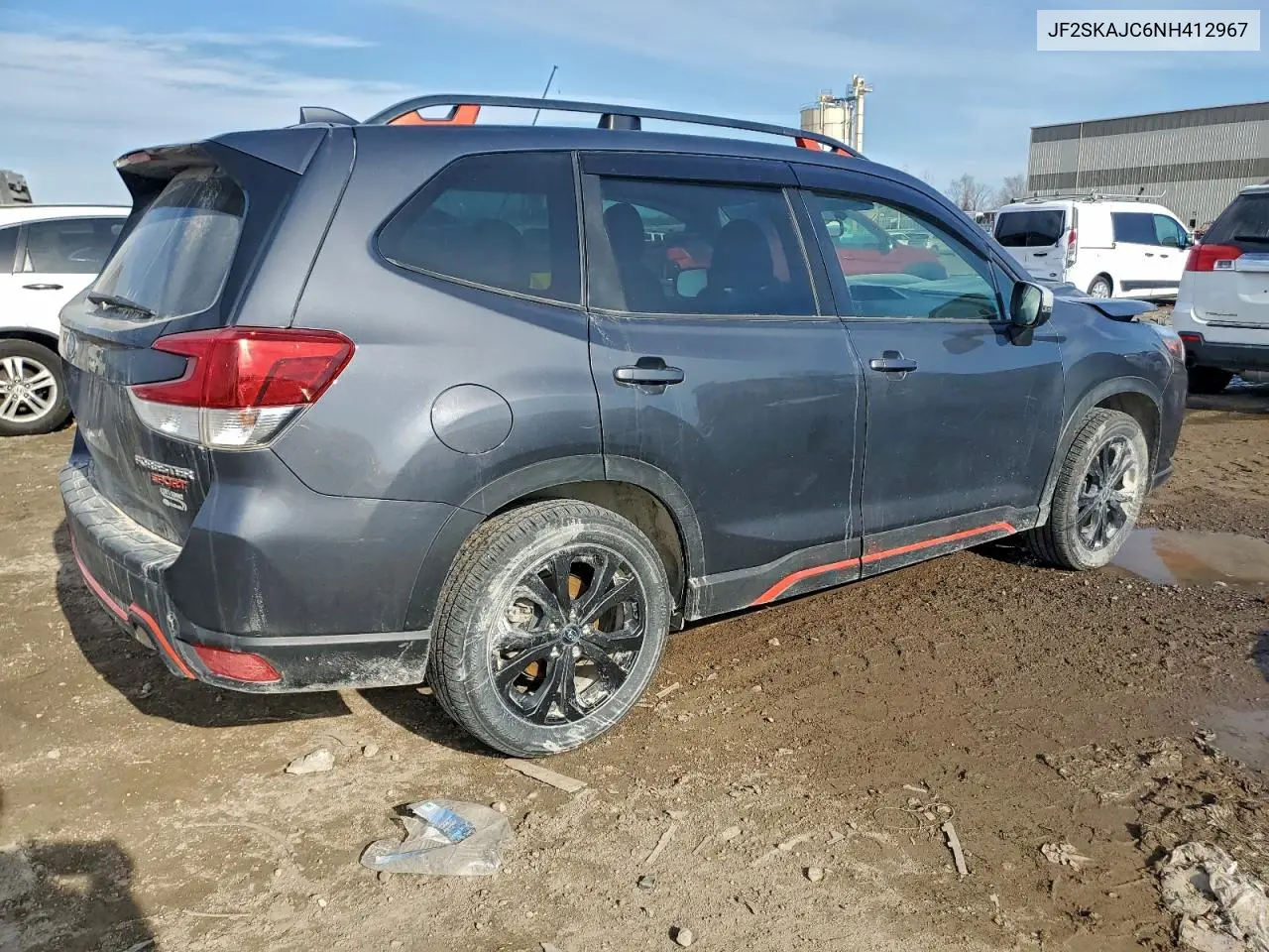 JF2SKAJC6NH412967 2022 Subaru Forester Sport