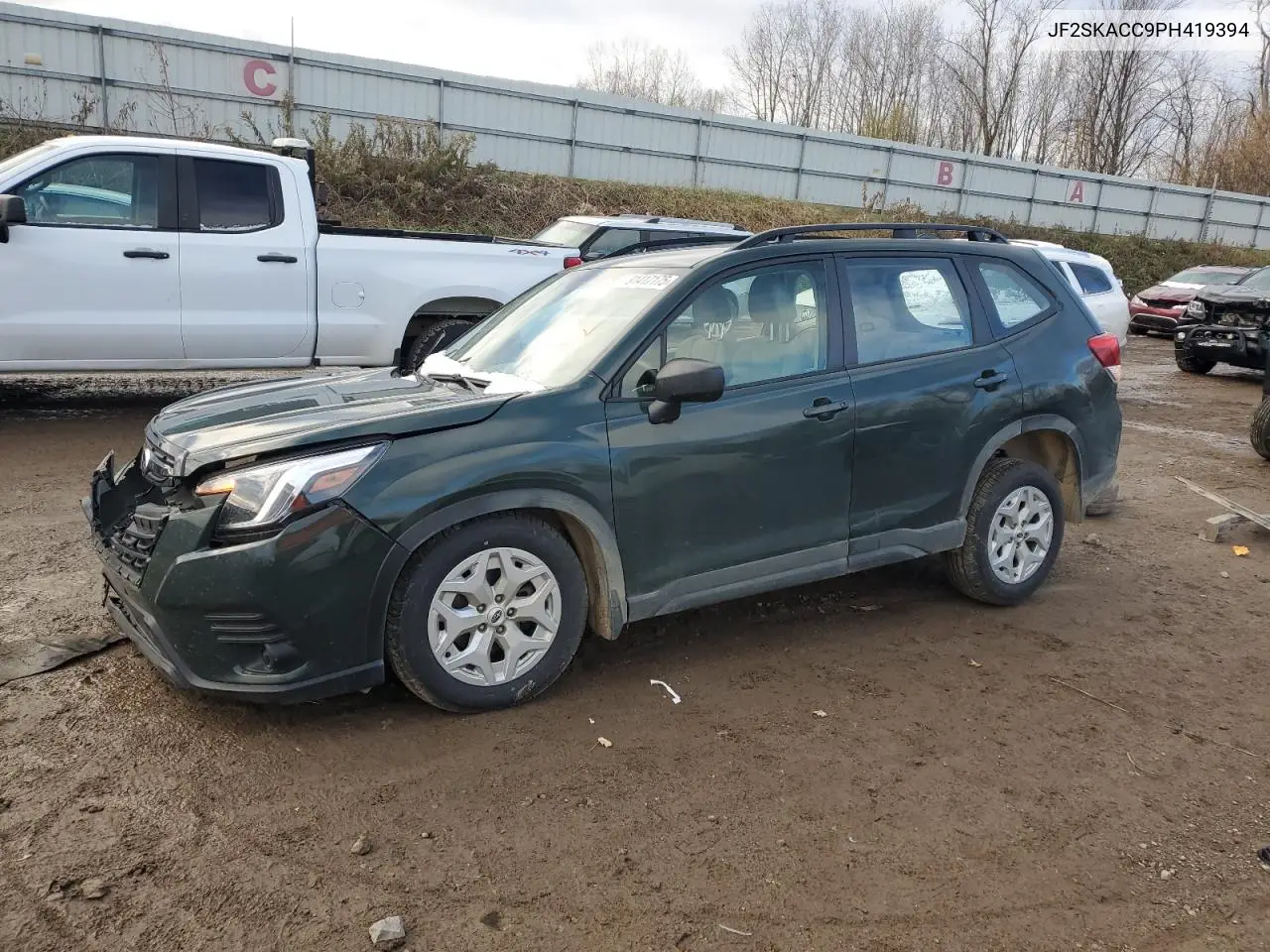 JF2SKACC9PH419394 2023 Subaru Forester