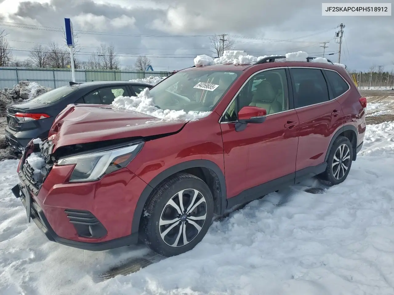 JF2SKAPC4PH518912 2023 Subaru Forester Limited