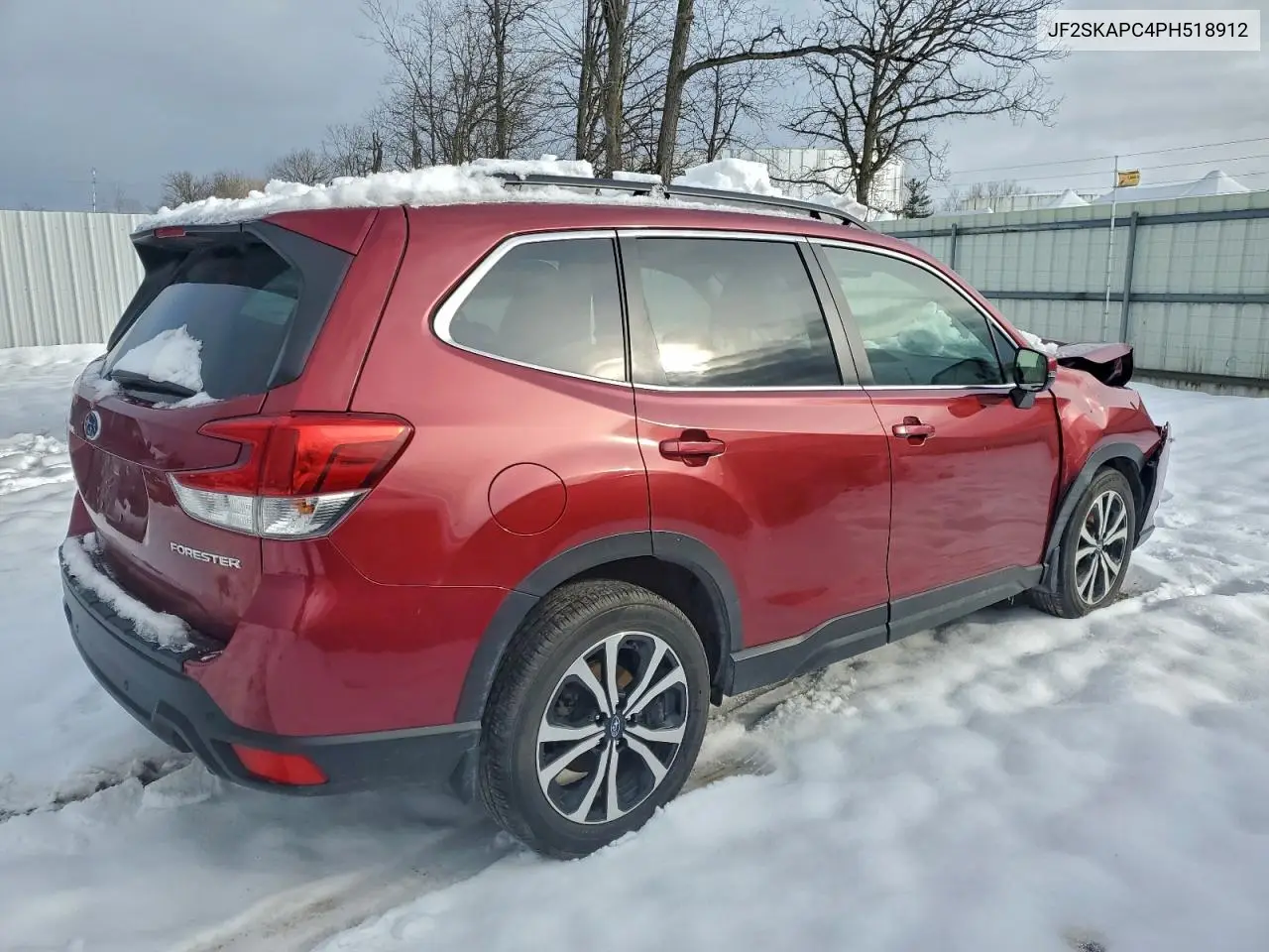 JF2SKAPC4PH518912 2023 Subaru Forester Limited