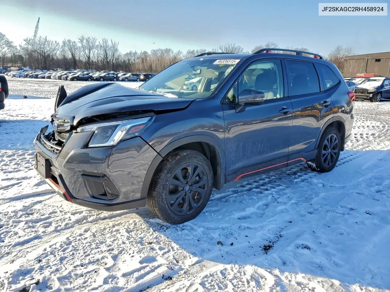 JF2SKAGC2RH458924 2024 Subaru Forester Sport