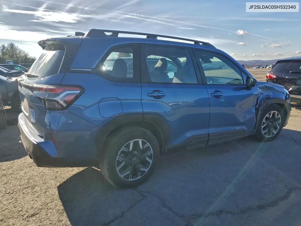 JF2SLDAC0SH532340 2025 Subaru Forester