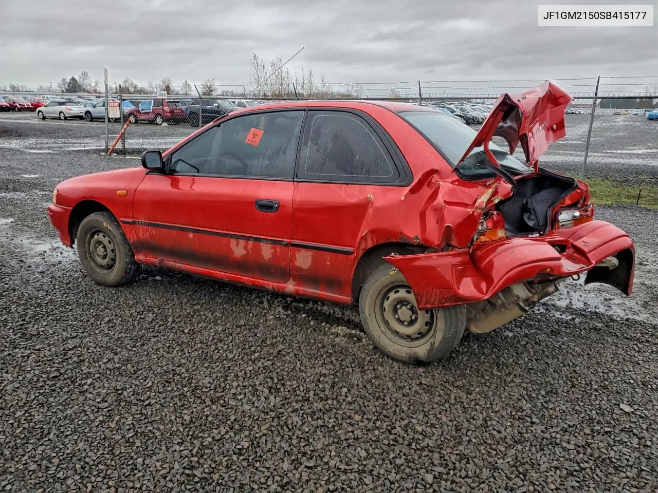 JF1GM2150SB415177 1995 Subaru Impreza