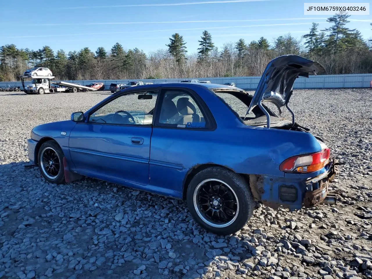 JF1GM6759XG403246 1999 Subaru Impreza Rs