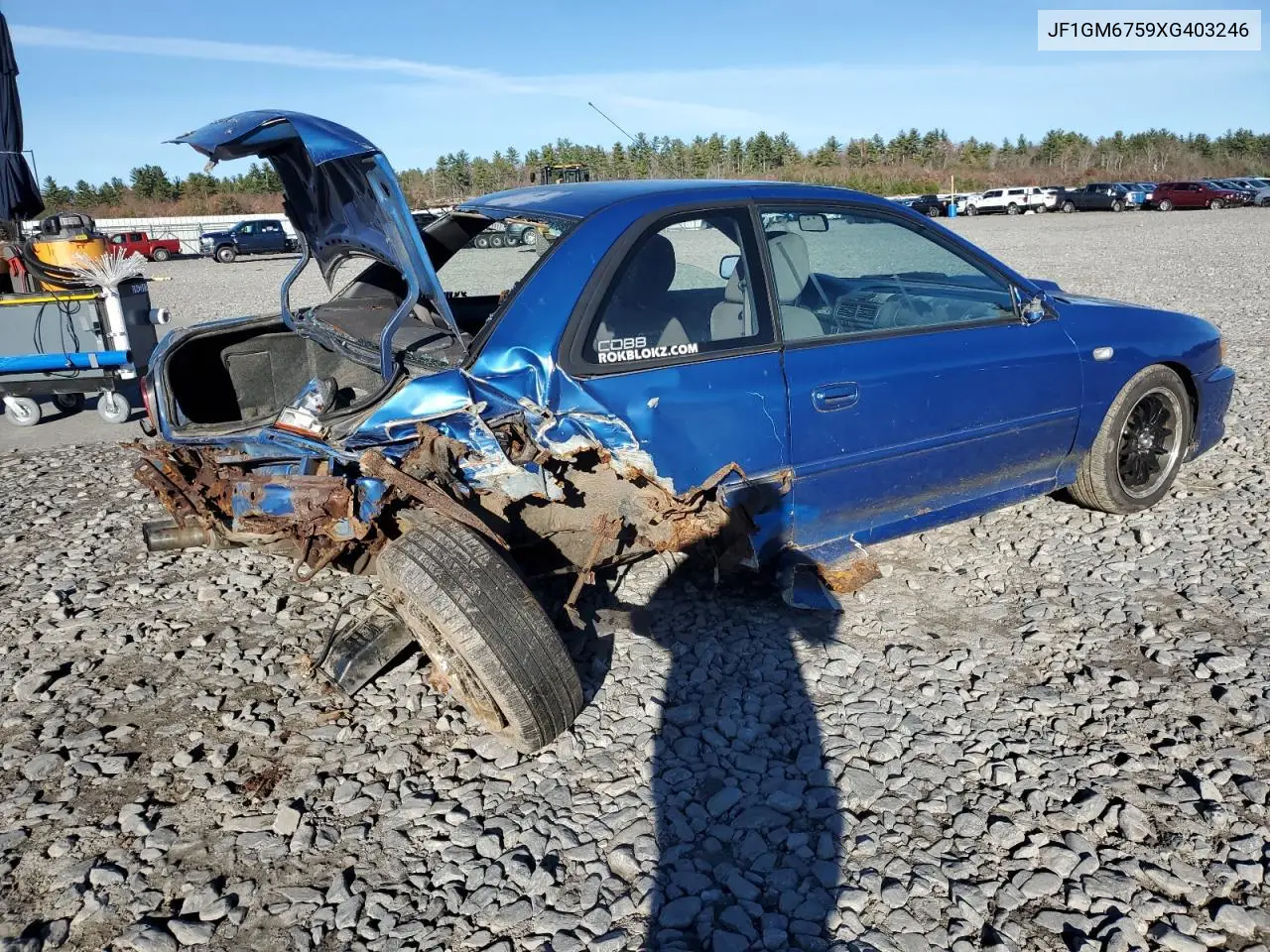 JF1GM6759XG403246 1999 Subaru Impreza Rs