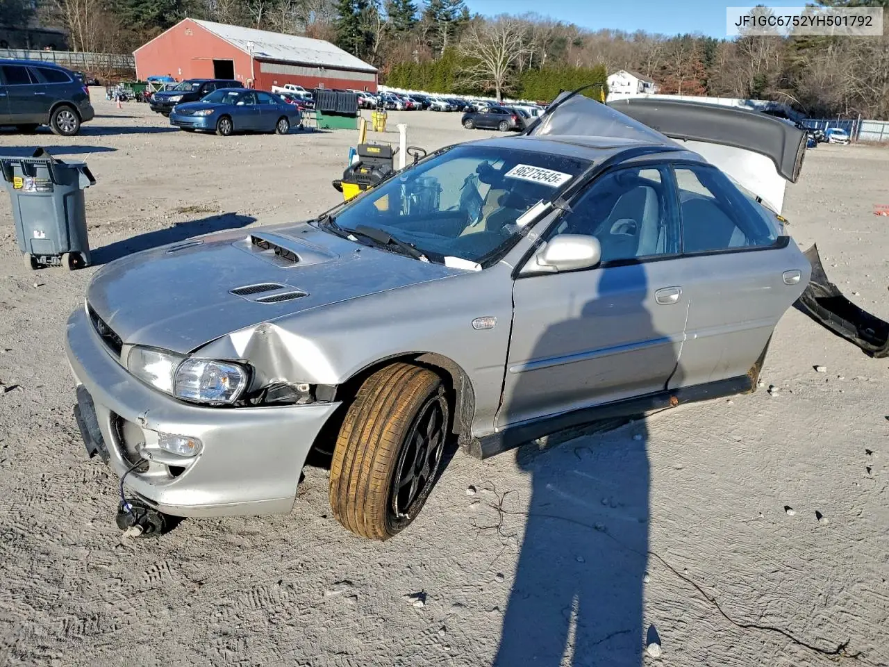 JF1GC6752YH501792 2000 Subaru Impreza Rs
