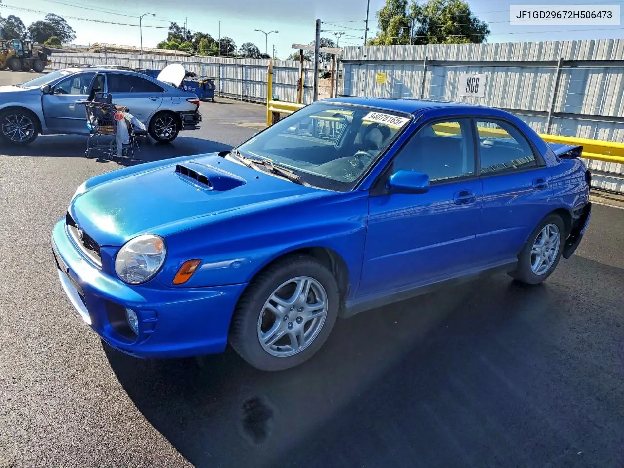 JF1GD29672H506473 2002 Subaru Impreza Wrx
