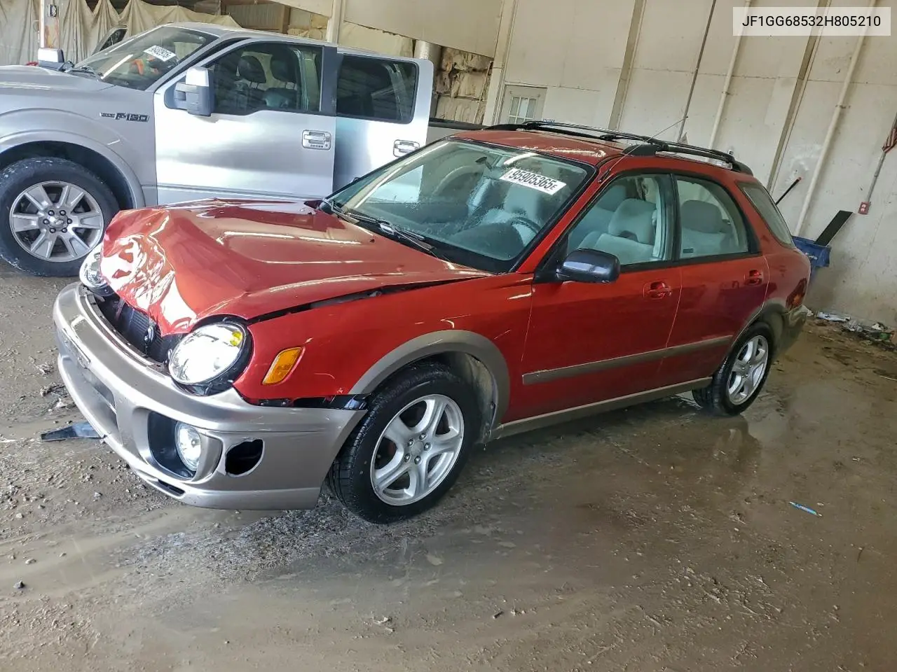 JF1GG68532H805210 2002 Subaru Impreza Outback Sport