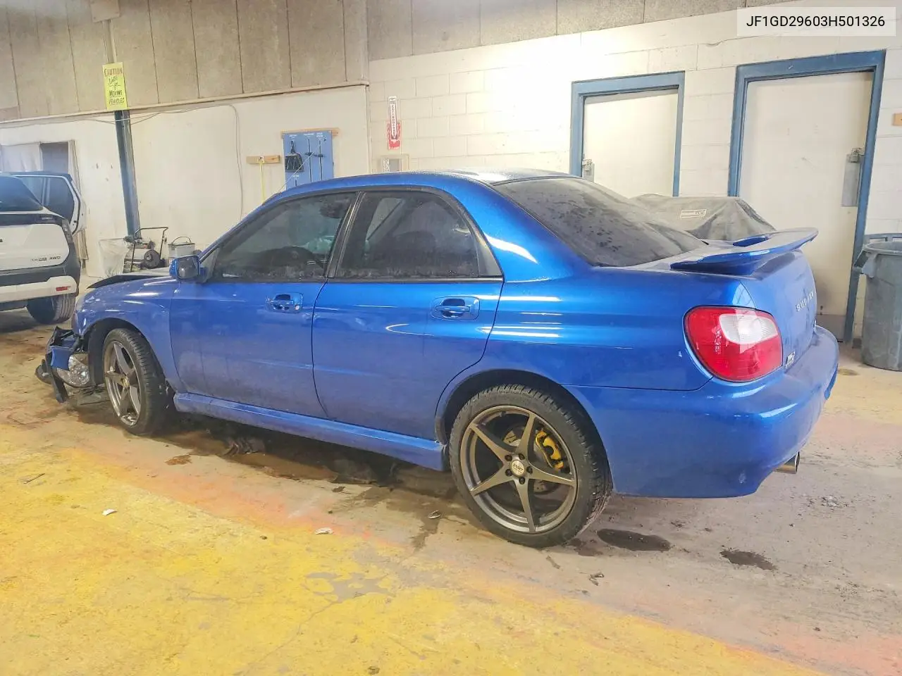 2003 Subaru Impreza Wrx VIN: JF1GD29603H501326 Lot: 75165865
