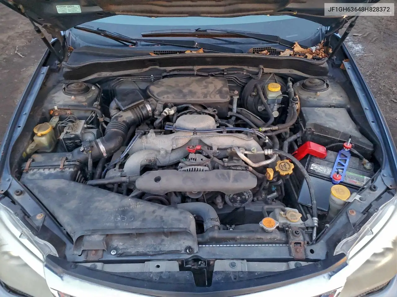 JF1GH63648H828372 2008 Subaru Impreza Outback Sport