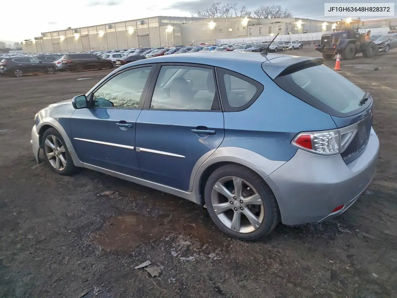 JF1GH63648H828372 2008 Subaru Impreza Outback Sport