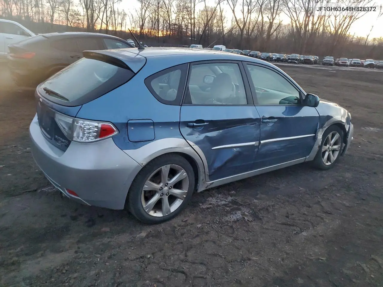 JF1GH63648H828372 2008 Subaru Impreza Outback Sport