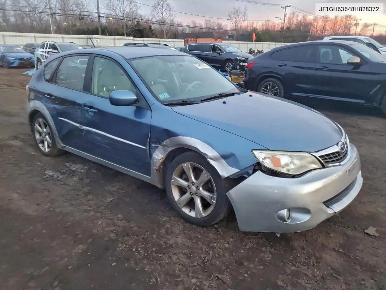 JF1GH63648H828372 2008 Subaru Impreza Outback Sport