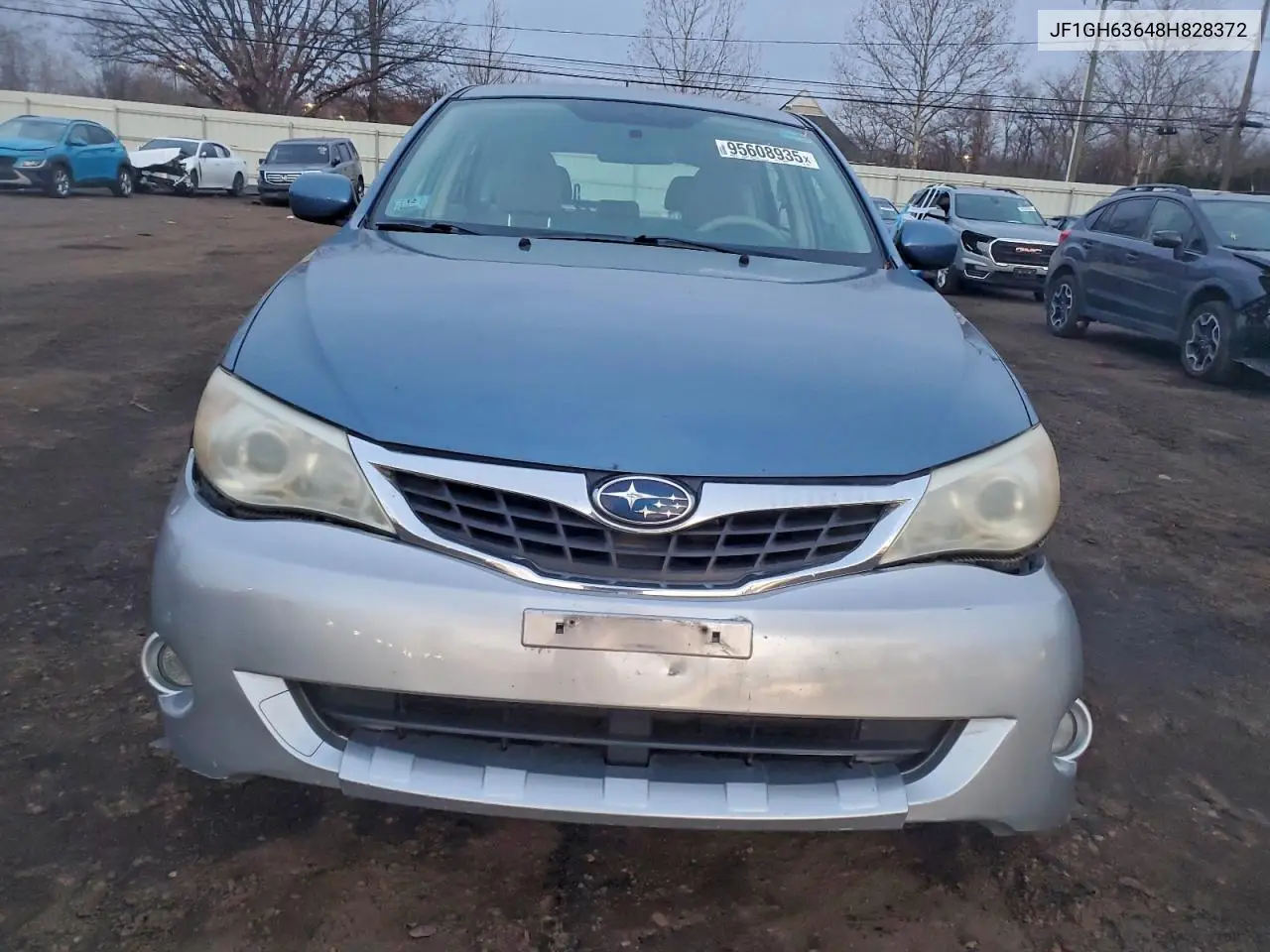JF1GH63648H828372 2008 Subaru Impreza Outback Sport