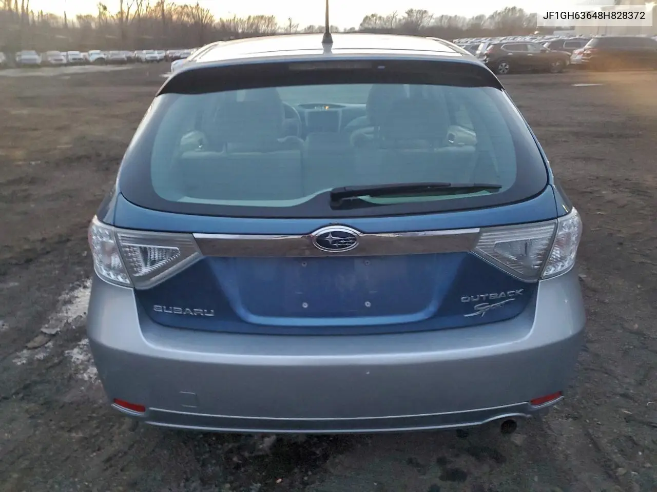JF1GH63648H828372 2008 Subaru Impreza Outback Sport