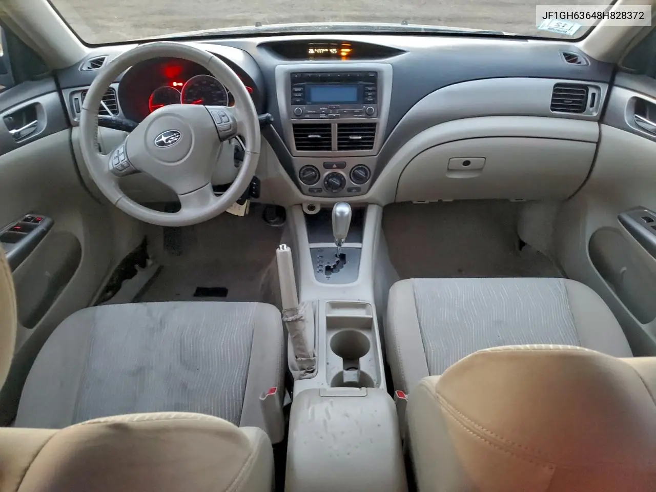 JF1GH63648H828372 2008 Subaru Impreza Outback Sport