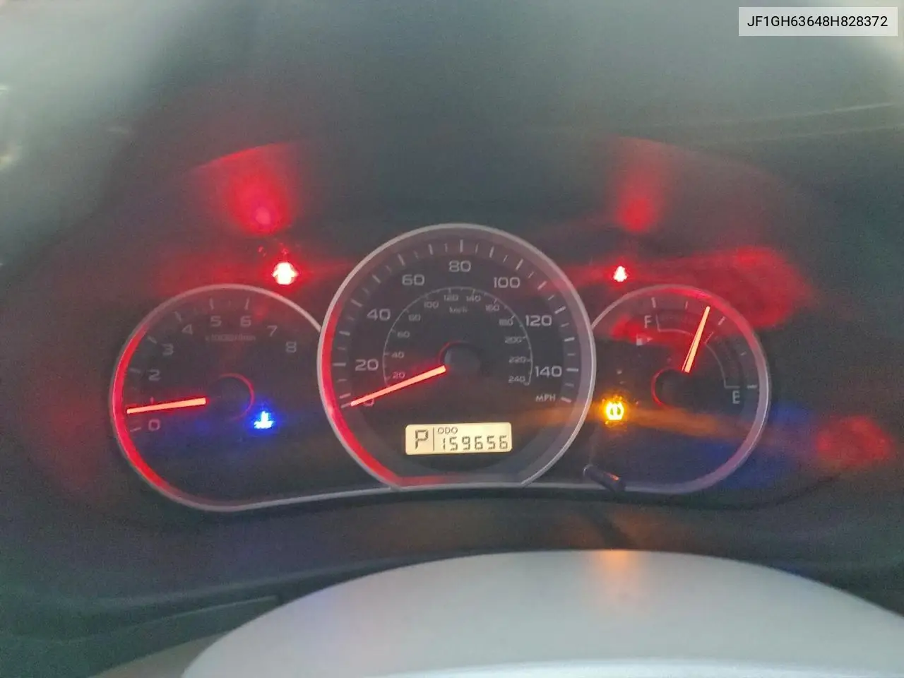 JF1GH63648H828372 2008 Subaru Impreza Outback Sport