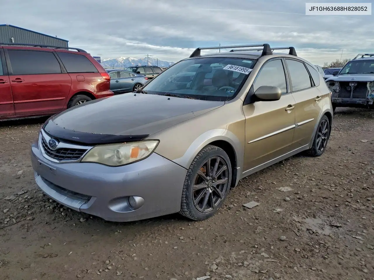 JF1GH63688H828052 2008 Subaru Impreza Outback Sport