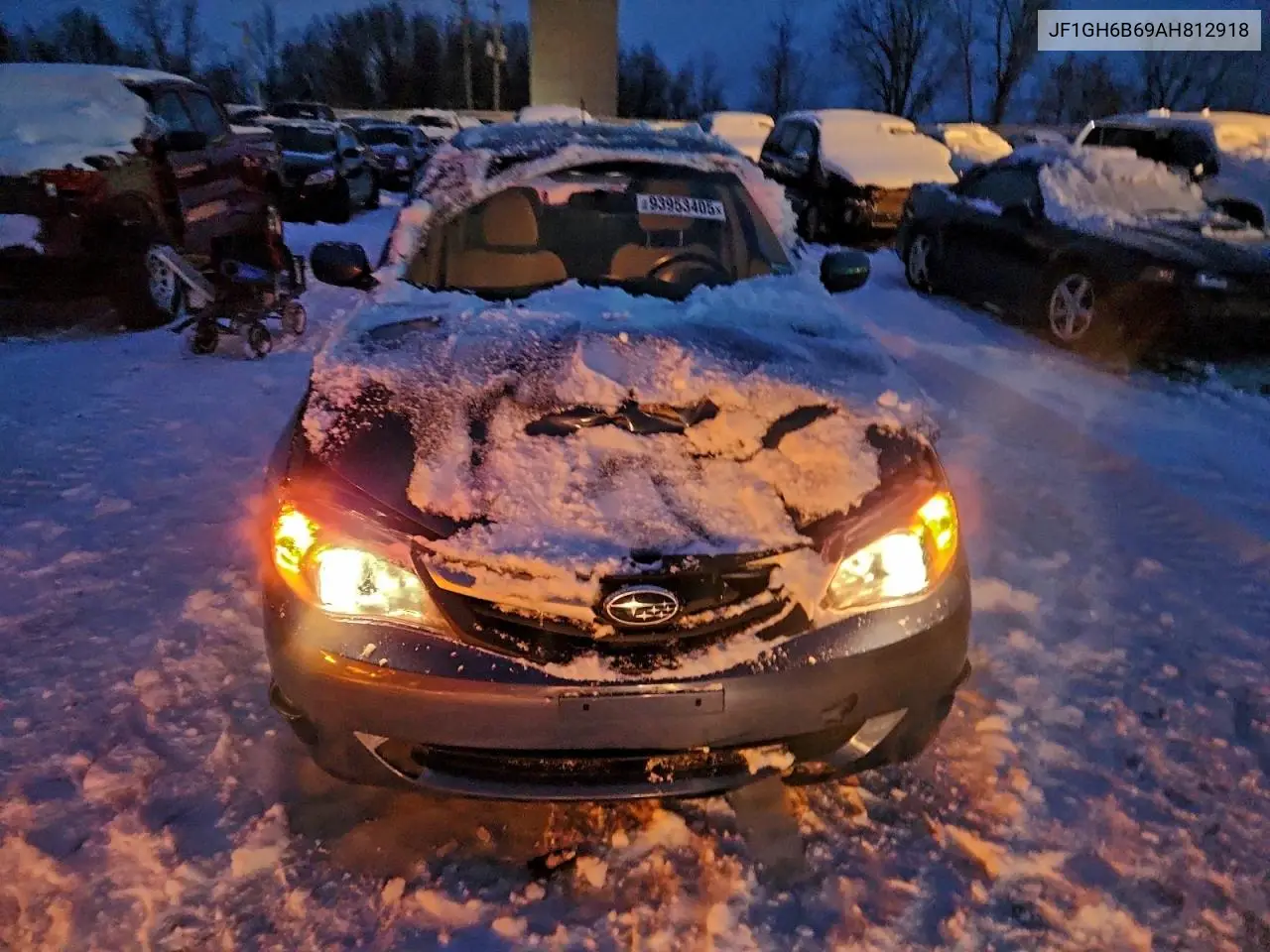 JF1GH6B69AH812918 2010 Subaru Impreza 2.5I Premium