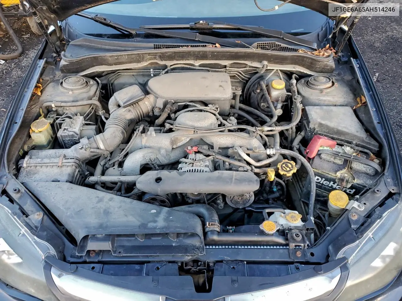 JF1GE6A65AH514246 2010 Subaru Impreza 2.5I