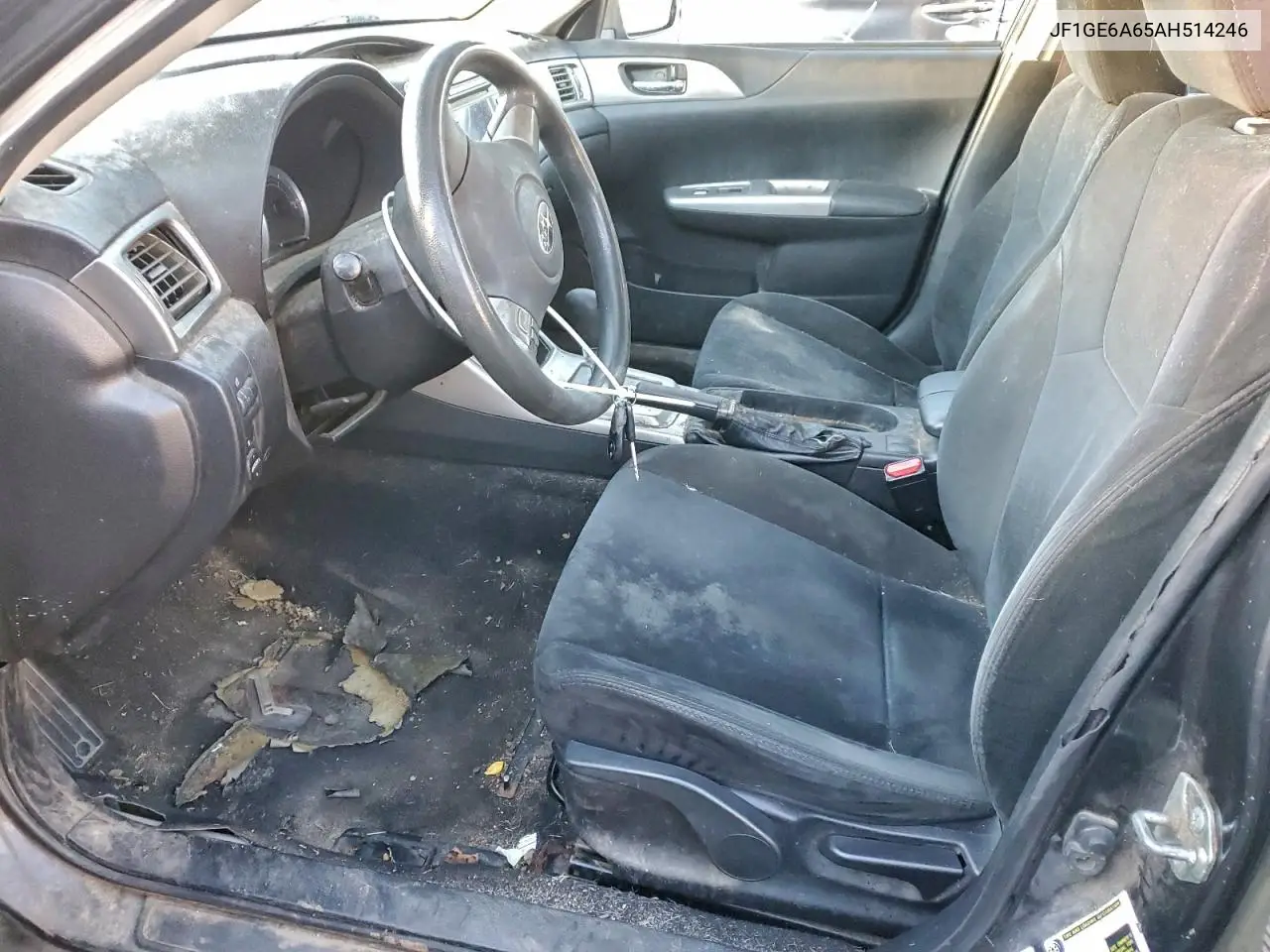 JF1GE6A65AH514246 2010 Subaru Impreza 2.5I