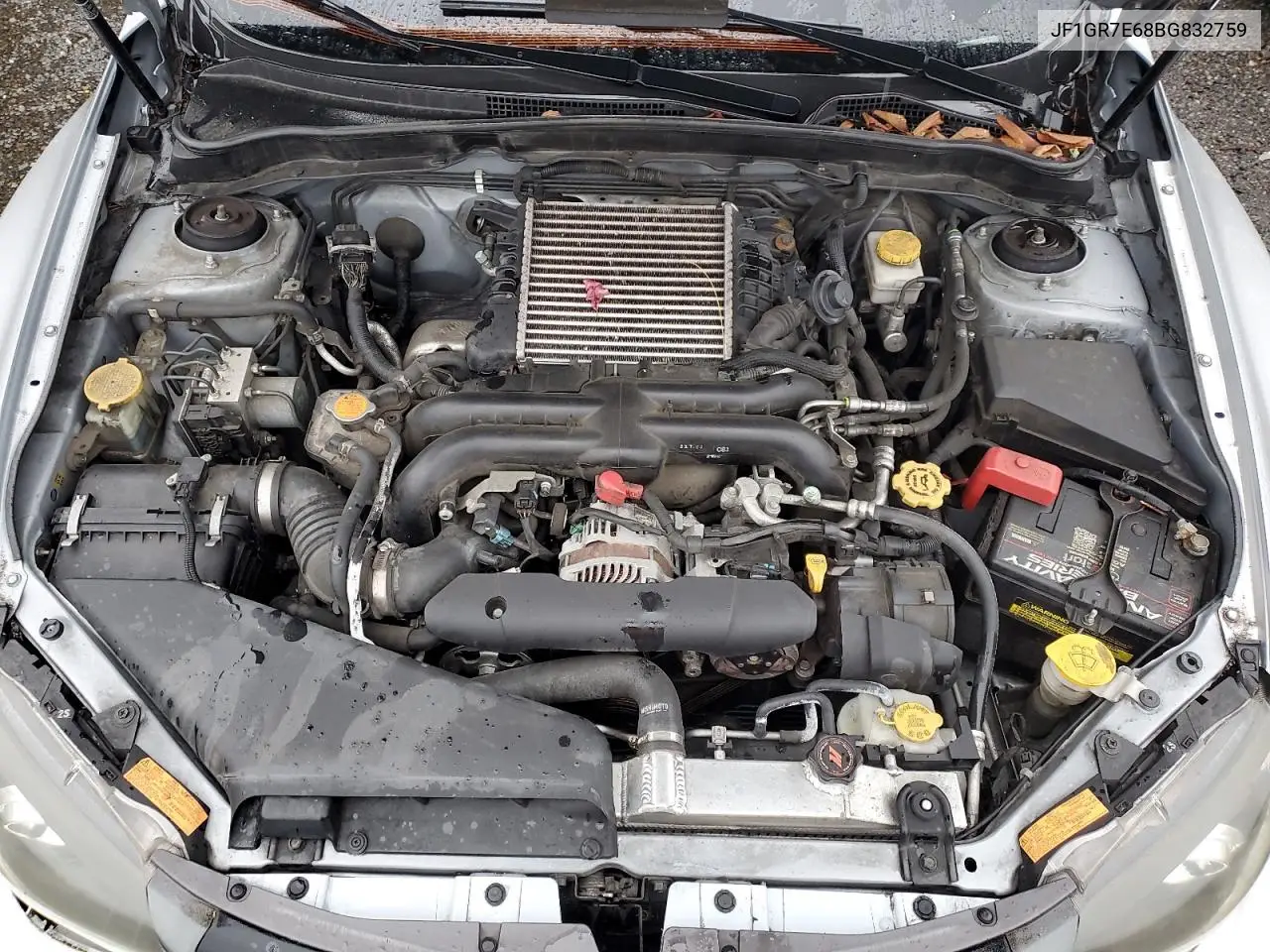 JF1GR7E68BG832759 2011 Subaru Impreza Wrx