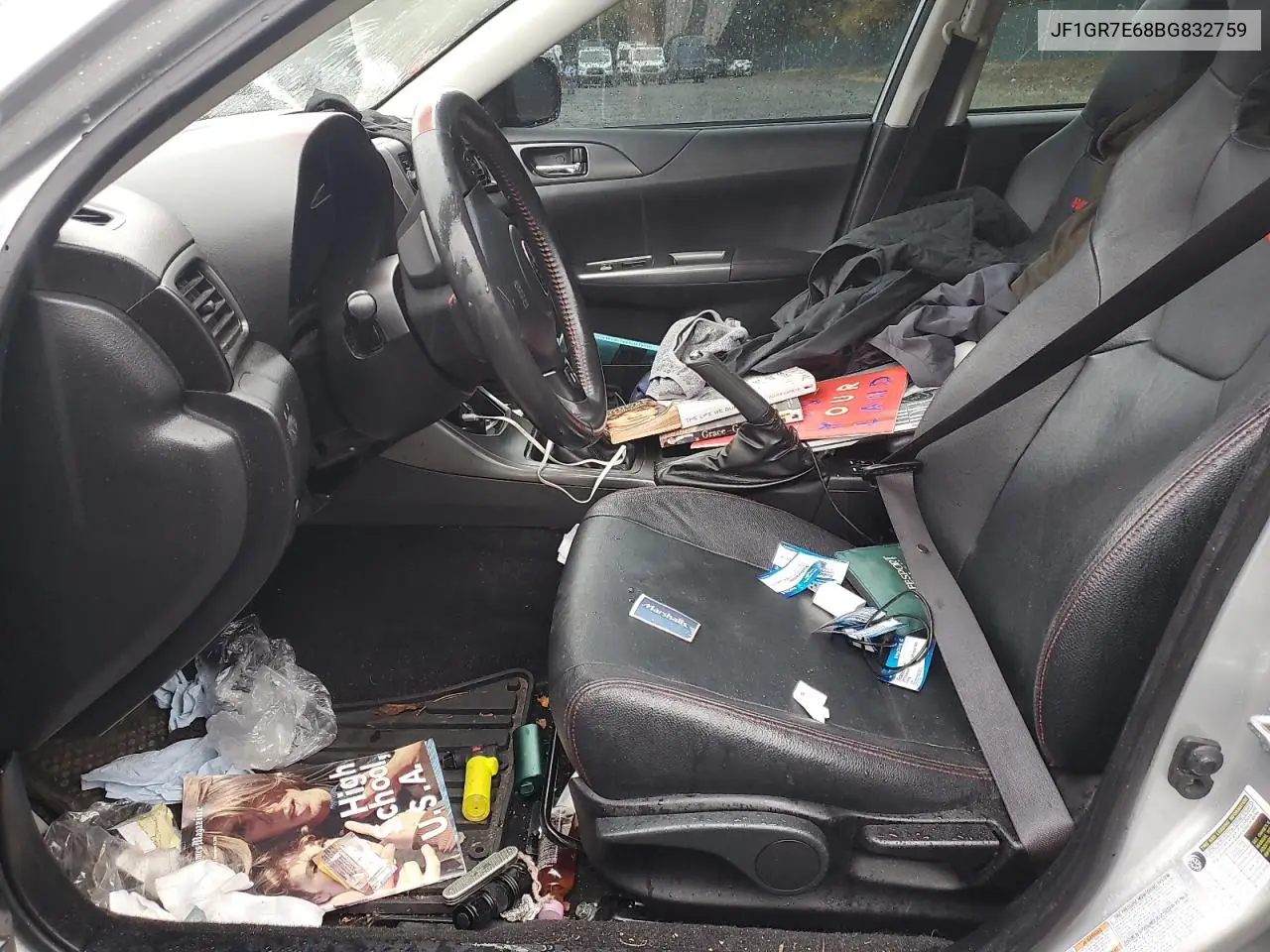 JF1GR7E68BG832759 2011 Subaru Impreza Wrx