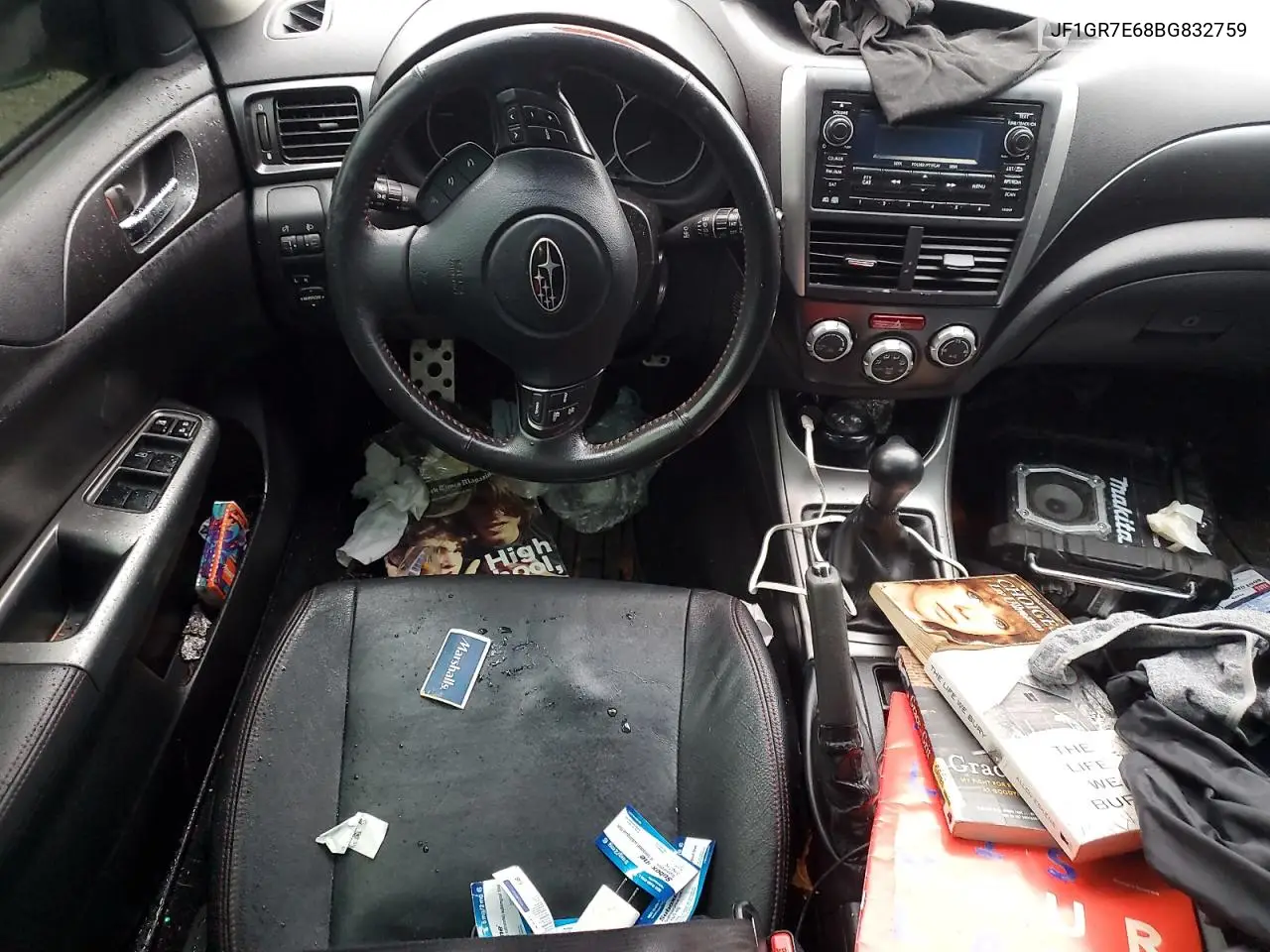 JF1GR7E68BG832759 2011 Subaru Impreza Wrx