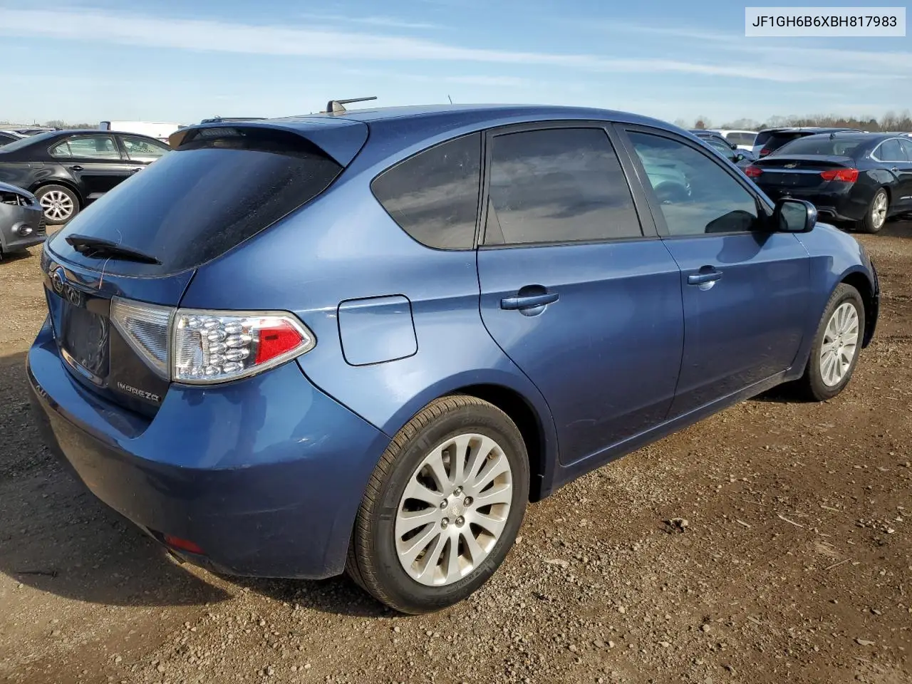 JF1GH6B6XBH817983 2011 Subaru Impreza 2.5I Premium