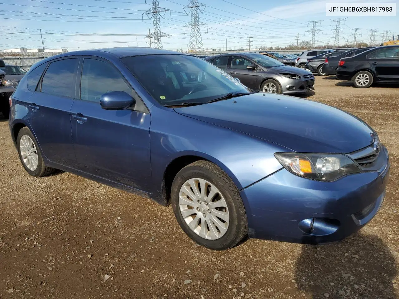 JF1GH6B6XBH817983 2011 Subaru Impreza 2.5I Premium