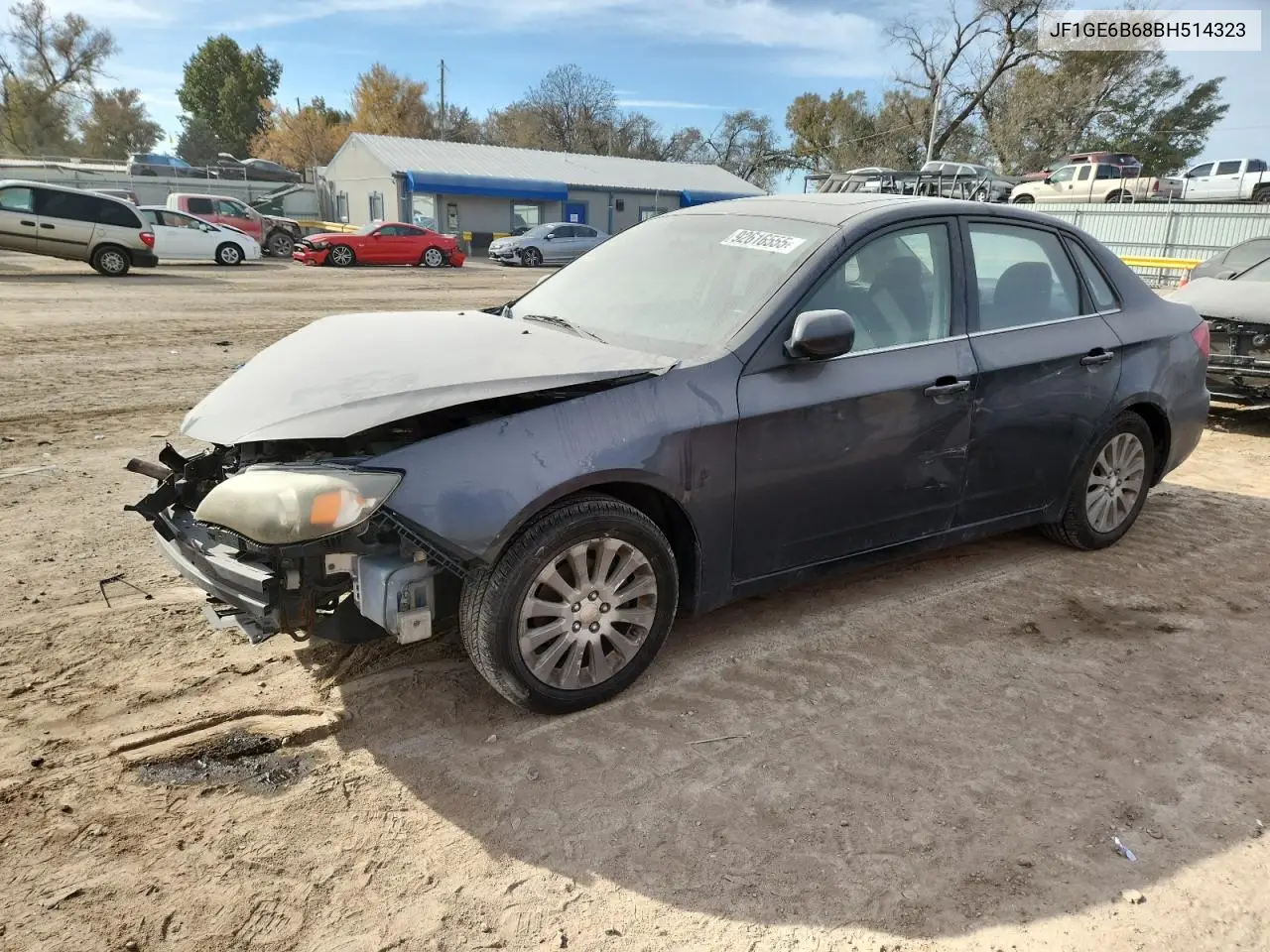 JF1GE6B68BH514323 2011 Subaru Impreza 2.5I Premium