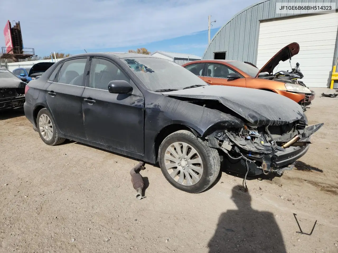 JF1GE6B68BH514323 2011 Subaru Impreza 2.5I Premium