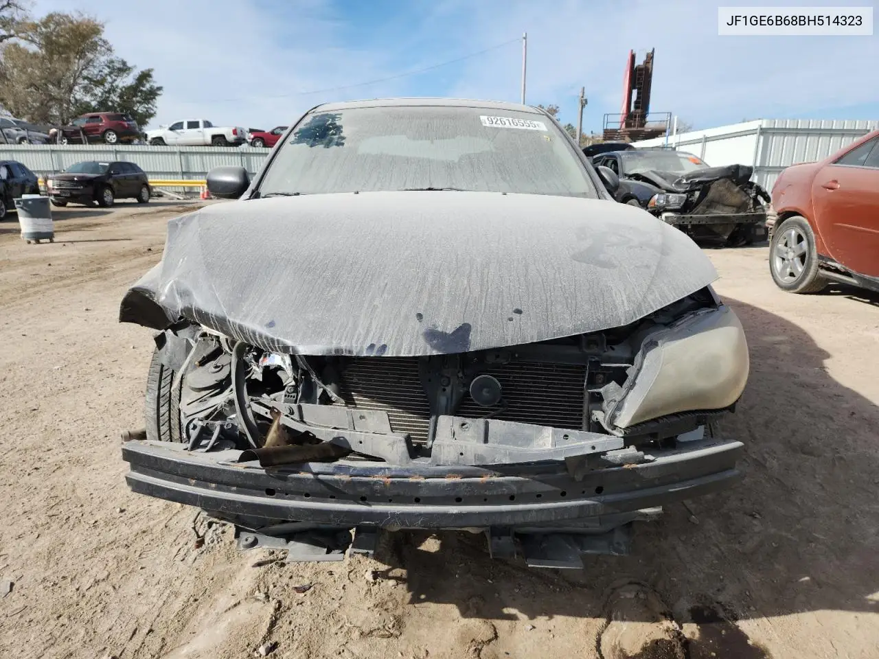 JF1GE6B68BH514323 2011 Subaru Impreza 2.5I Premium