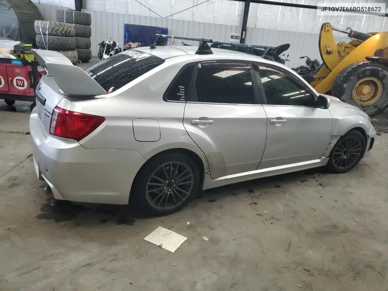 JF1GV7E66BG518622 2011 Subaru Impreza Wrx