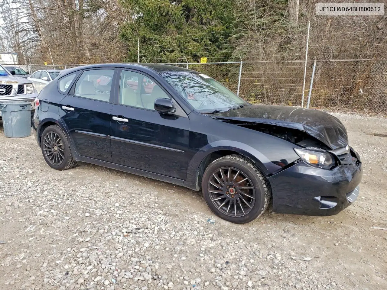 JF1GH6D64BH800612 2011 Subaru Impreza Outback Sport