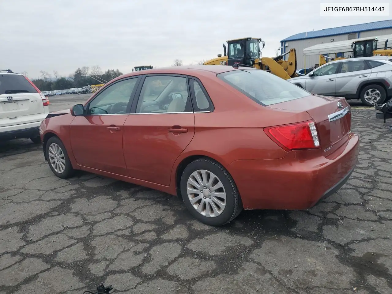 JF1GE6B67BH514443 2011 Subaru Impreza 2.5I Premium