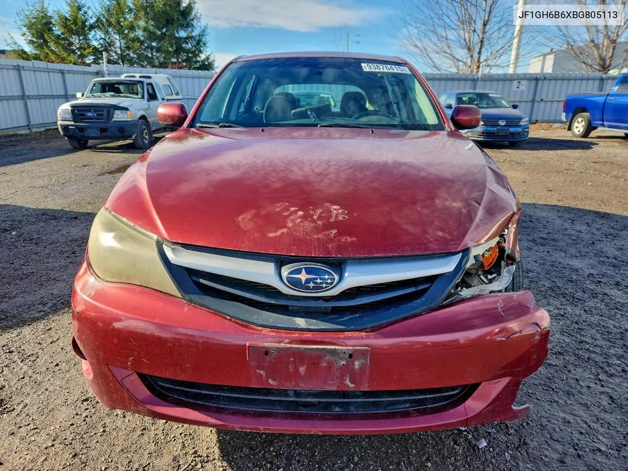 JF1GH6B6XBG805113 2011 Subaru Impreza 2.5I Premium